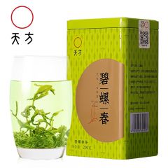2021年新茶春茶安徽天方茶叶200g听装碧螺春绿茶春茶 雨前碧螺春苏州碧螺春产区小听装绿茶茶叶